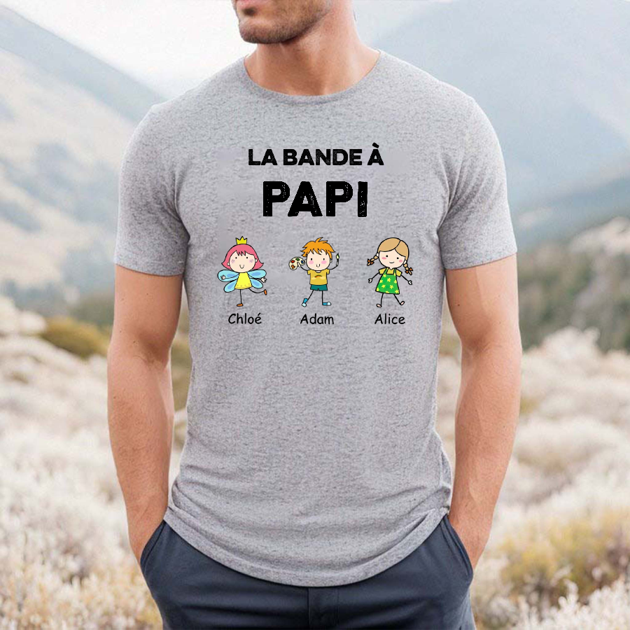 La Bande À Papi - Cadeau Personnalisé Pour Papi/Papa